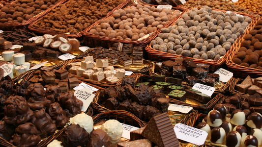 Du chocolat pour les accords mets et vins d'Halloween avec Josette dégustation.